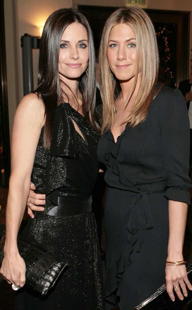 Jennifer Aniston Celebrates Birthday With Courteney Cox, Pals